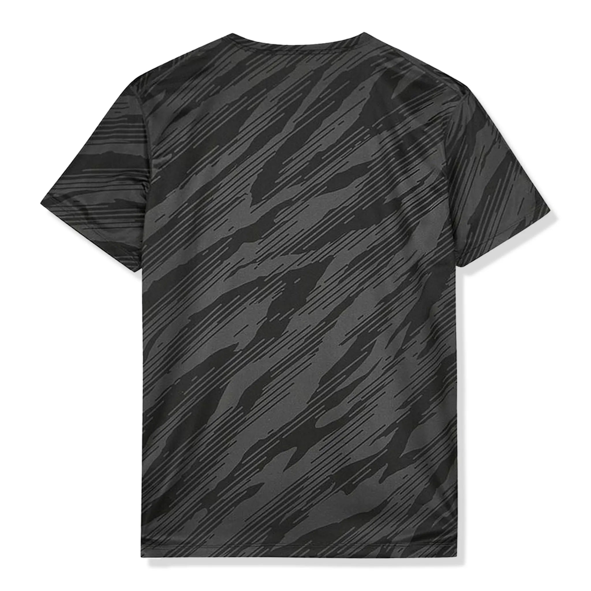 Back View of Asics Core All Over S/S Graphite Grey T Shirt 4550455718198